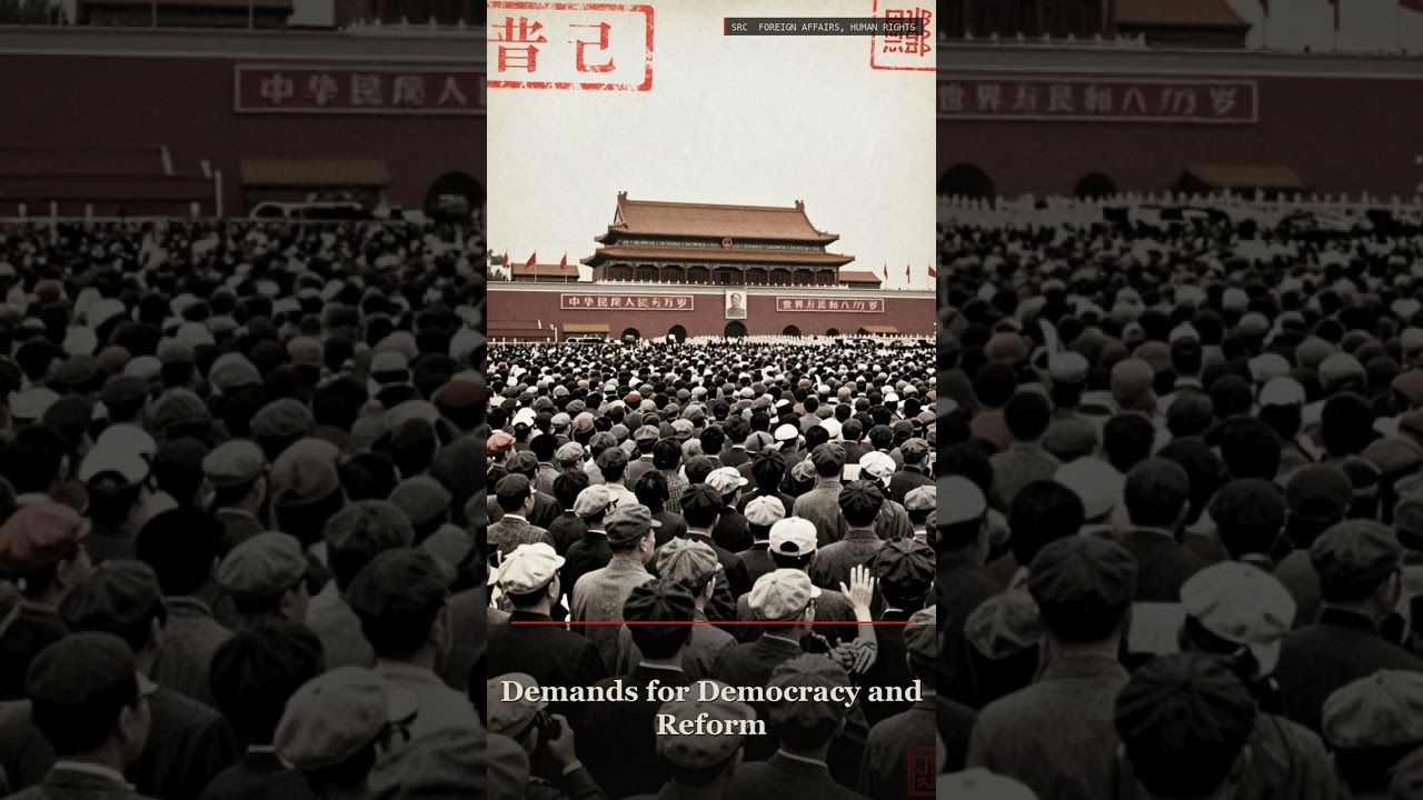 The 1989 Tiananmen Photo the CIA Destroyed #shorts