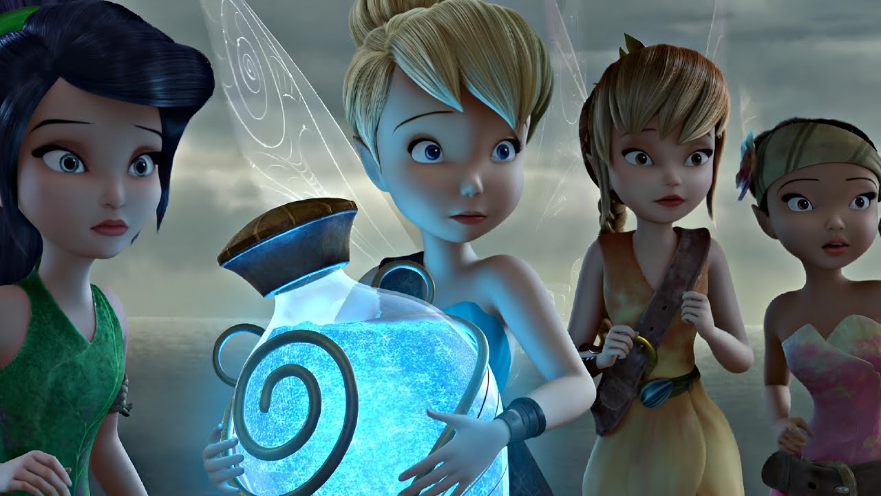 واحده من الجنيات بتلاقي تراب سحري بيخلي اي حاجه يلمسها تطير | ملخص فيلم5️⃣ Tinker Bell