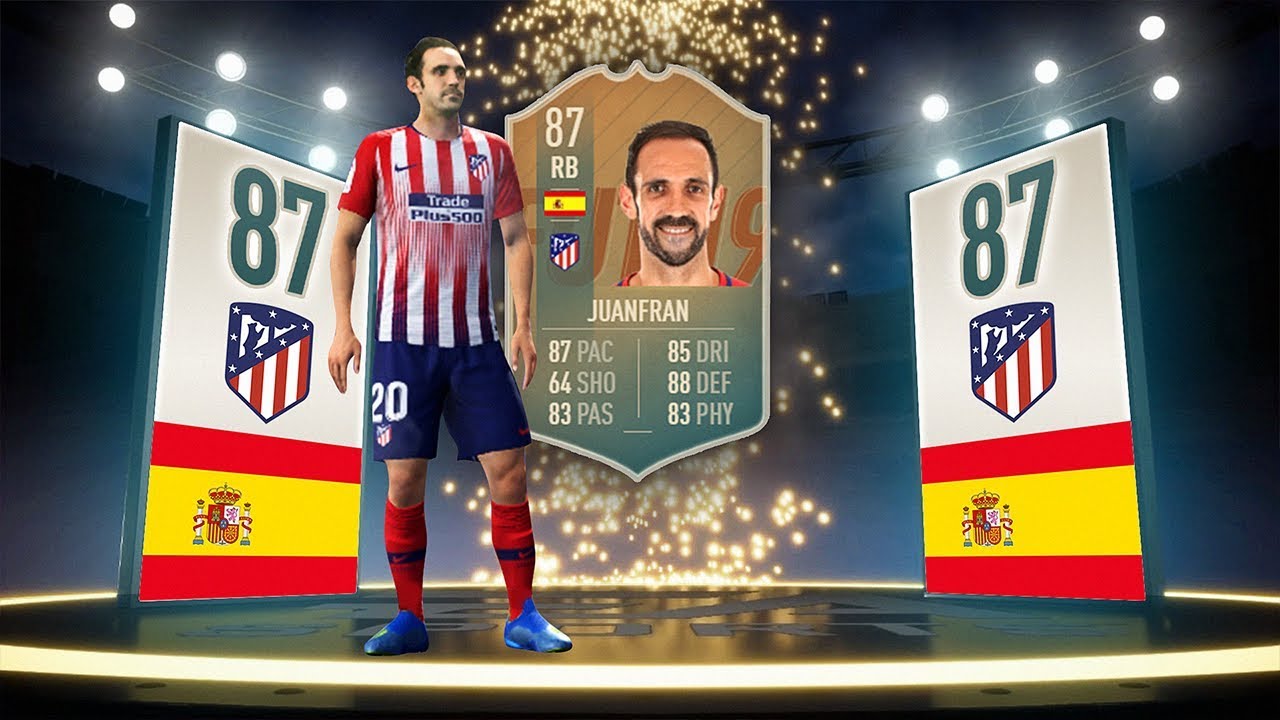 NEW FLASHBACK SBC! -  87 JUANFRAN! - FIFA 19 Ultimate Team