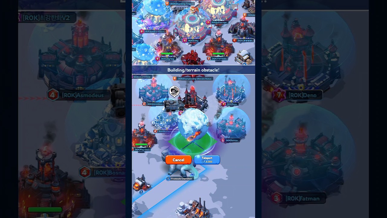 💥 1 Hit Wiped 400K Troops &ndash; Cities in Flames! | Whiteout Survival🔥(Queen Texy) #wos #shorts