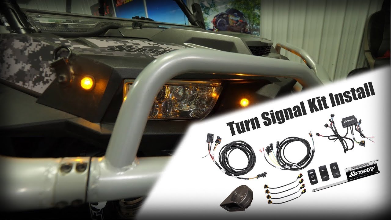 SuperATV Deluxe Plug and Play Turn Signal Kit Install | Polaris RZR | How To |
