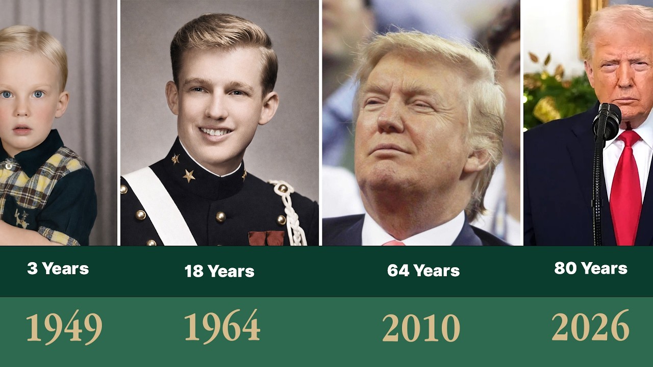 Donald Trump Evolution (1948–2026) | From Businessman to U.S. President 🇺🇸
