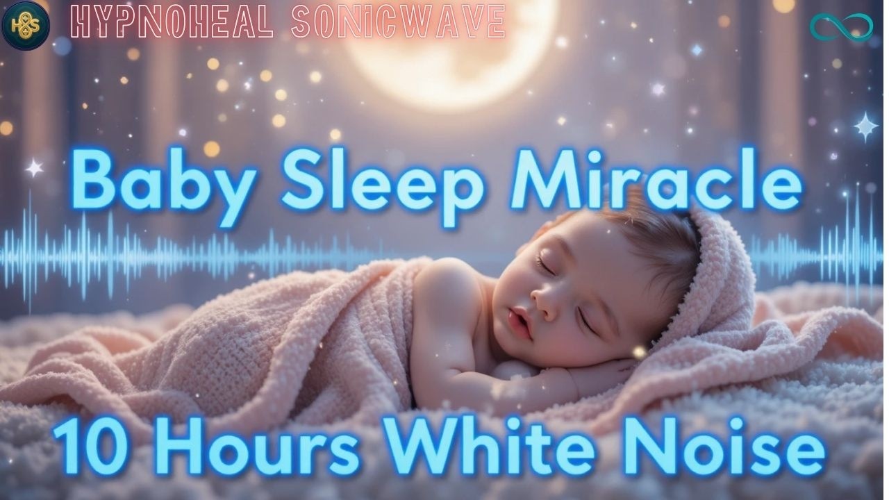 Colicky Baby Sleeps in Minutes  Miracle Magic Sound I White Noise 10 Hours | Soothe crying infant
