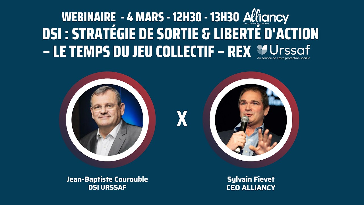 DSI : Stratégie de sortie & Liberté d'action – Le temps du jeu collectif (REX Urssaf)