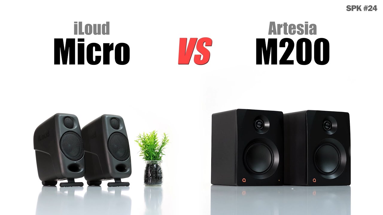 $300 - iLoud Micro Monitors vs $119 - Artesia M200 / Sound Comparison