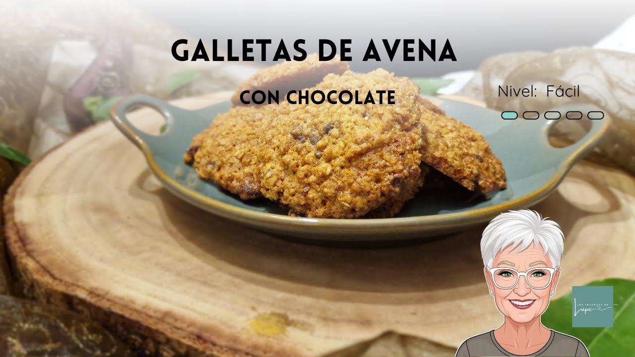 Cómo hacer galletas de avena con chocolate que nunca fallan🍪