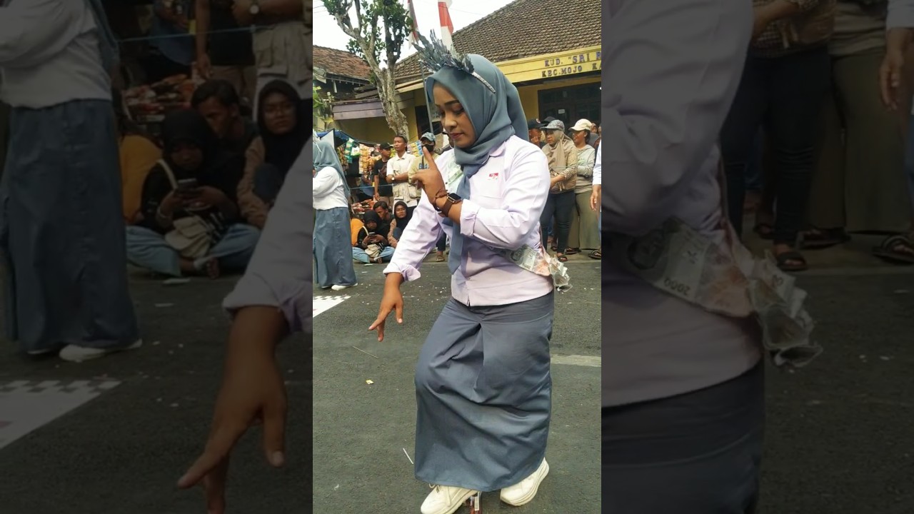 Barisan seragam SMA mening #dancerkarnaval