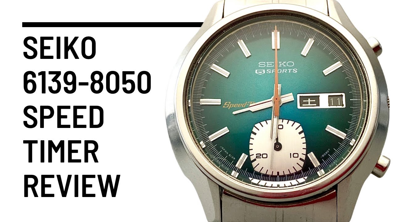 Seiko 6139-8050 Speed Timer Review