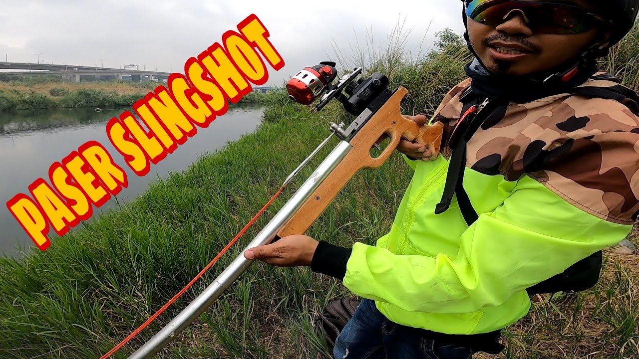 ALAT FAFORIT KU BUAT NEMBAK IKAN ||PASER SLINGSHOT ||PASER IKAN RAKITAN
