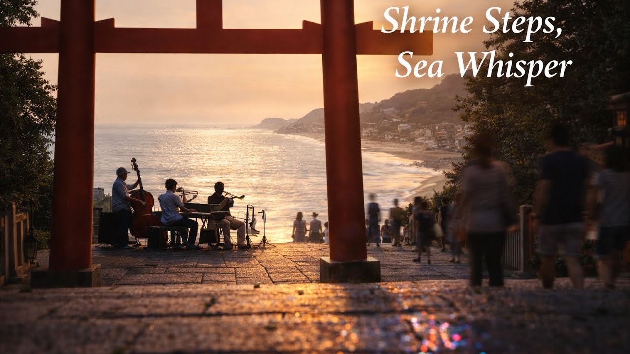 【鶴岡八幡宮 チルホップビッグバンド】Shrine Steps, Sea Whisper｜KAMAKURA CHILLHOP BIG BAND WALK