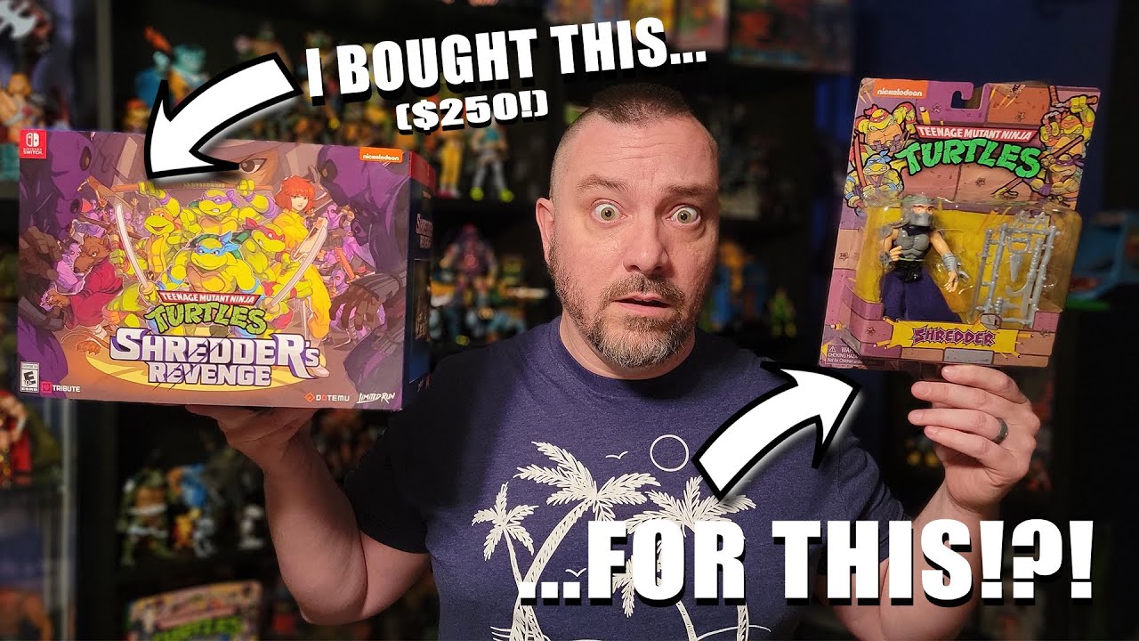 BUY for Exclusive Action Figure?! Shredder's Revenge Radical Edition