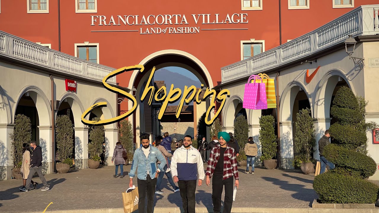 Shopping time | franciacorta outlet | castello di Brecia | punjabi vlog italy | pendu italian