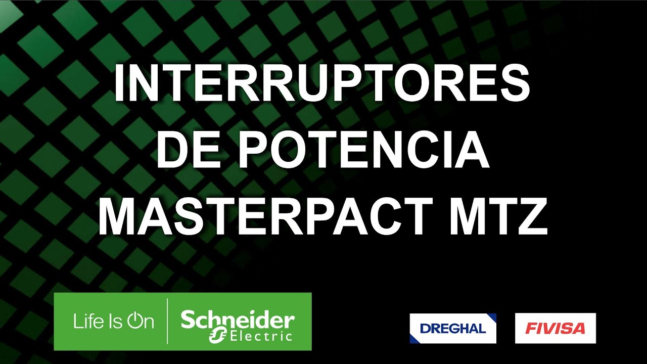 Interruptores de potencia Masterpact MTZ de Schneider