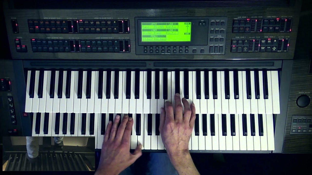 Sleepy Shores on Yamaha Electone ELX1