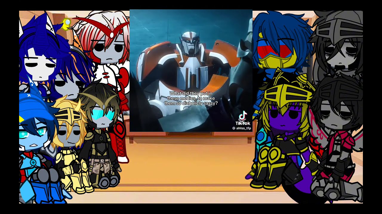 Transformers animated react to transformers prime :)
