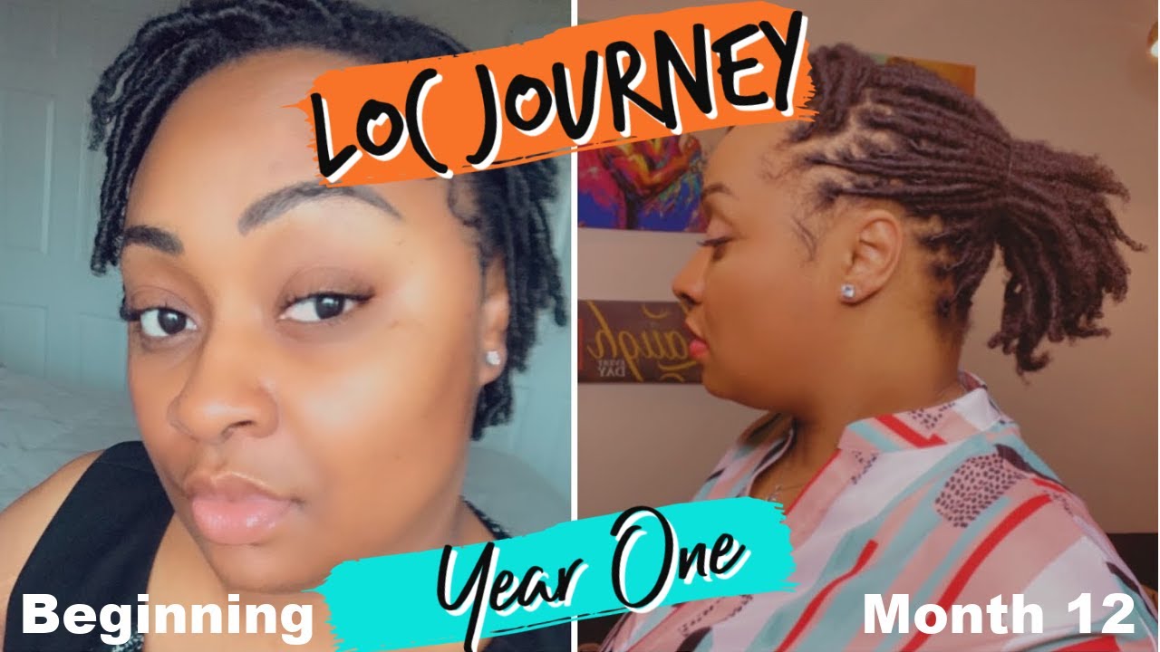 12 Month Loc Update | Visual Loc Journey | Comb Coils Loc Journey