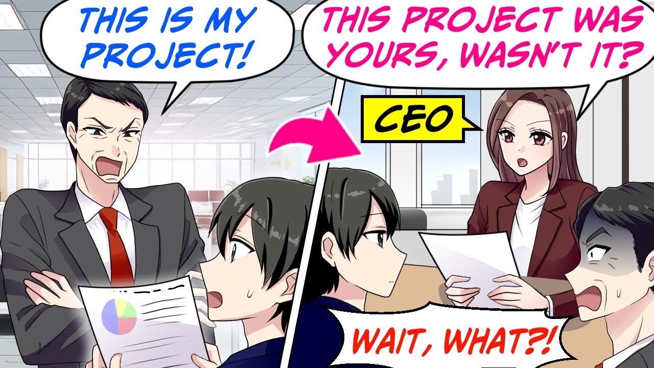 My Boss Who Was Hired Through Connections Keeps Stealing My Credit! But…[RomCom Manga Dub]