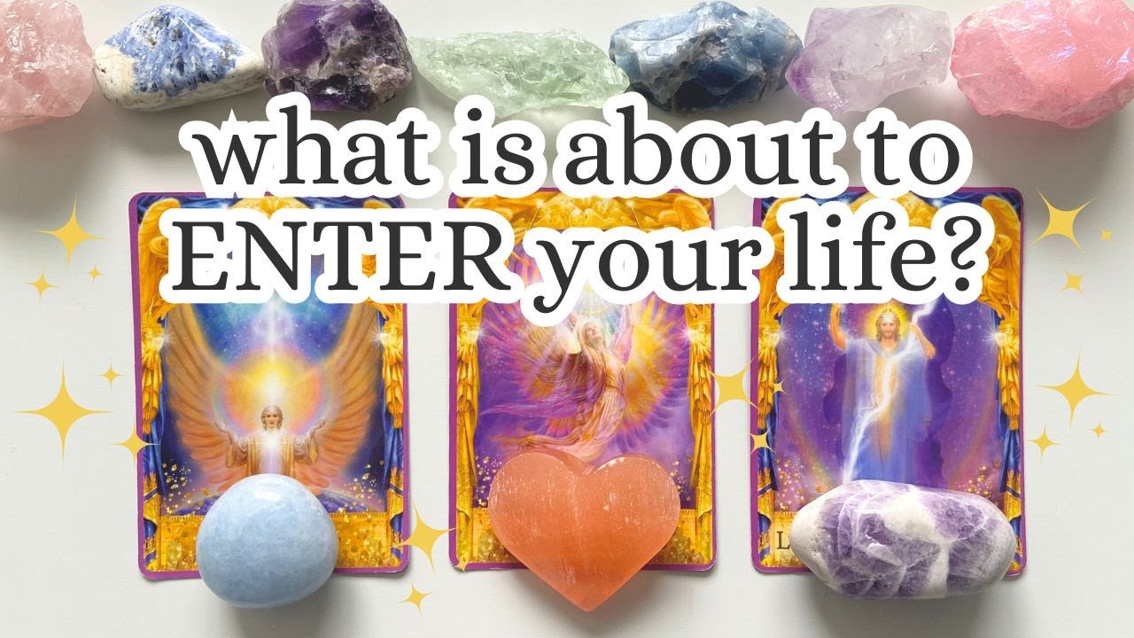 🐬What is about to ENTER YOUR LIFE! 💫😯🌷🧚🏻👣 Pick-a-card tarot reading