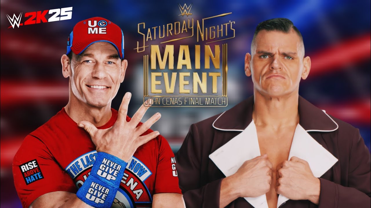 WWE 2K25 - JOHN CENA VS GUNTHER / JOHN CENA FINAL MATCH AT SNME