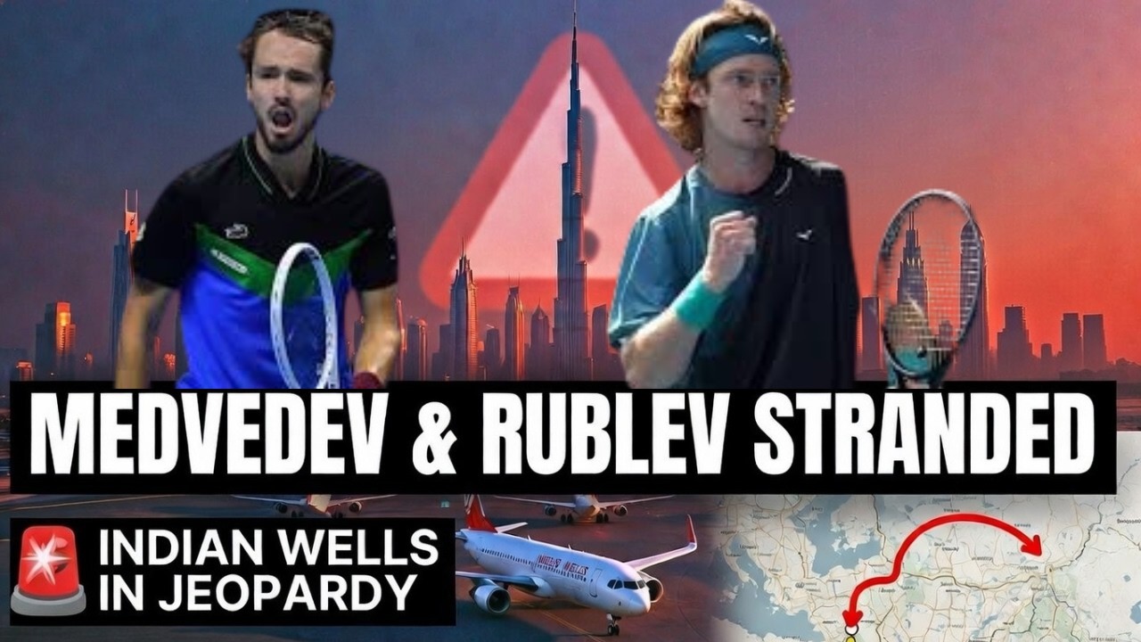 JOHN ISNER WARNS MEDVEDEV RUBLEV SAFETY CRISIS IN DUBAI IMPACTING BNP PARIBAS OPEN 2026