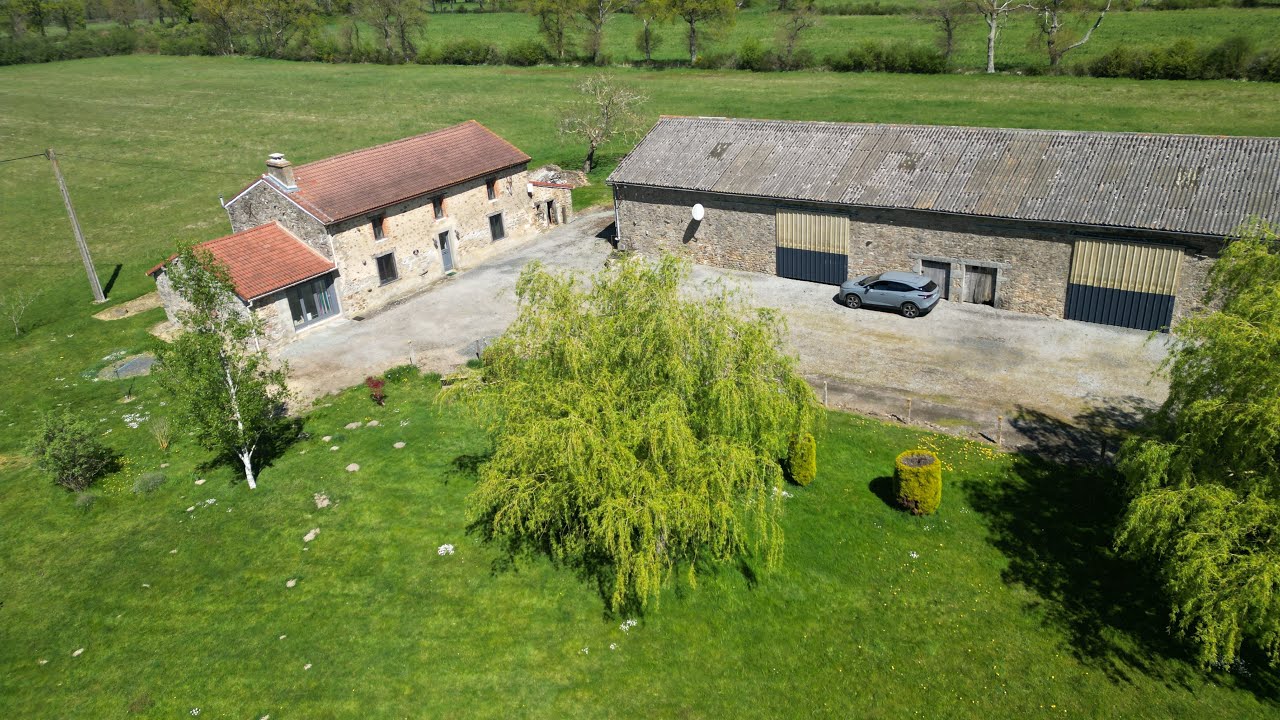 UNDER OFFER. Charming 4-Bed 4 shower room Farmhouse in Oradour-Saint-Genest with 12 hectares of land