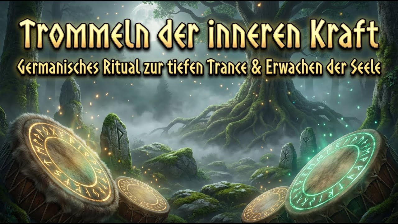 Trommeln der inneren Kraft | Germanisches Ritual / Tiefe Trance & Erwachen der Seele