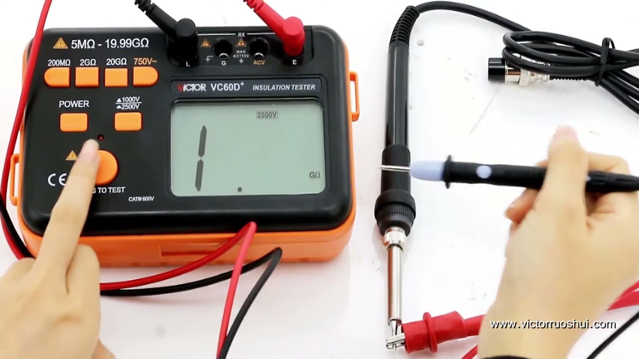 VictorRuoShui 60B+ Insulation Tester