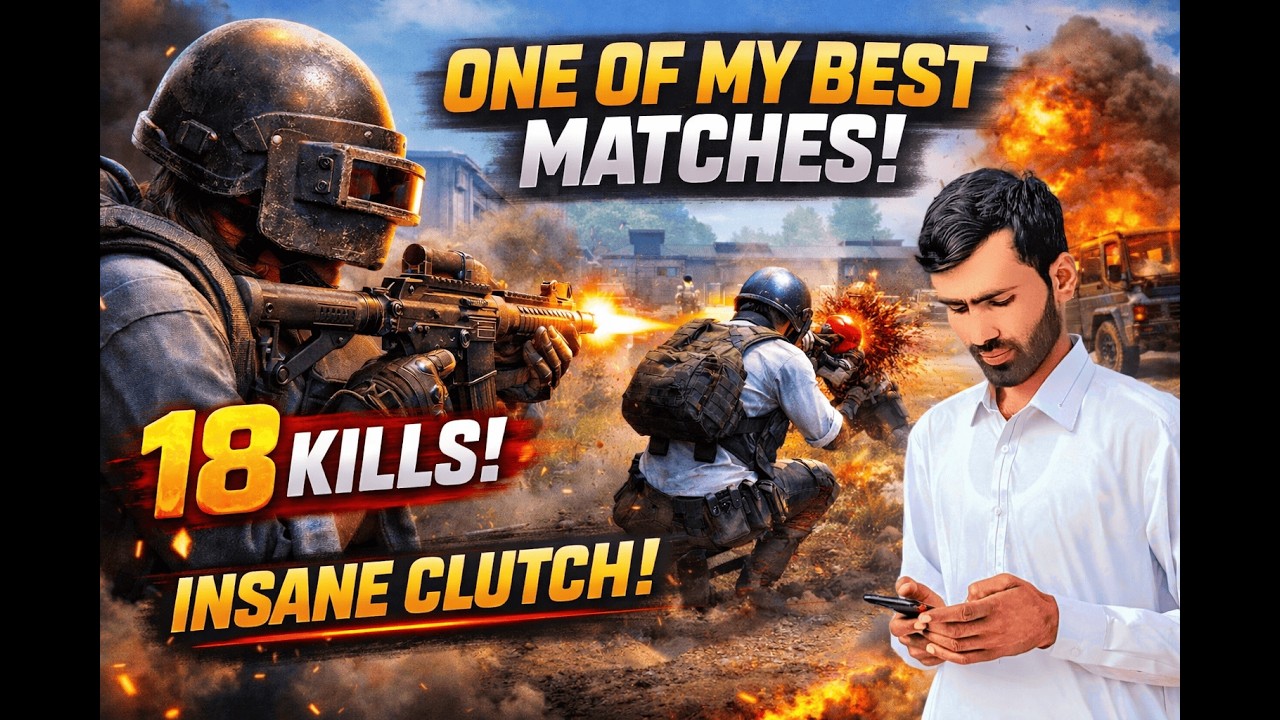 One of My Best Matches Ever! 🔥 PUBG Mobile Full Action