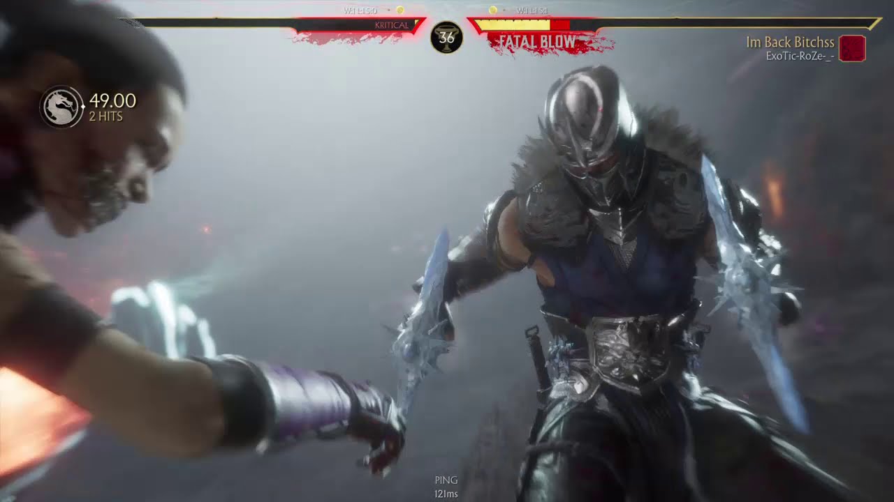 MK11 Ranked S16 - SirHonor (SubZero) vs ExoticRoze (Mileena)
