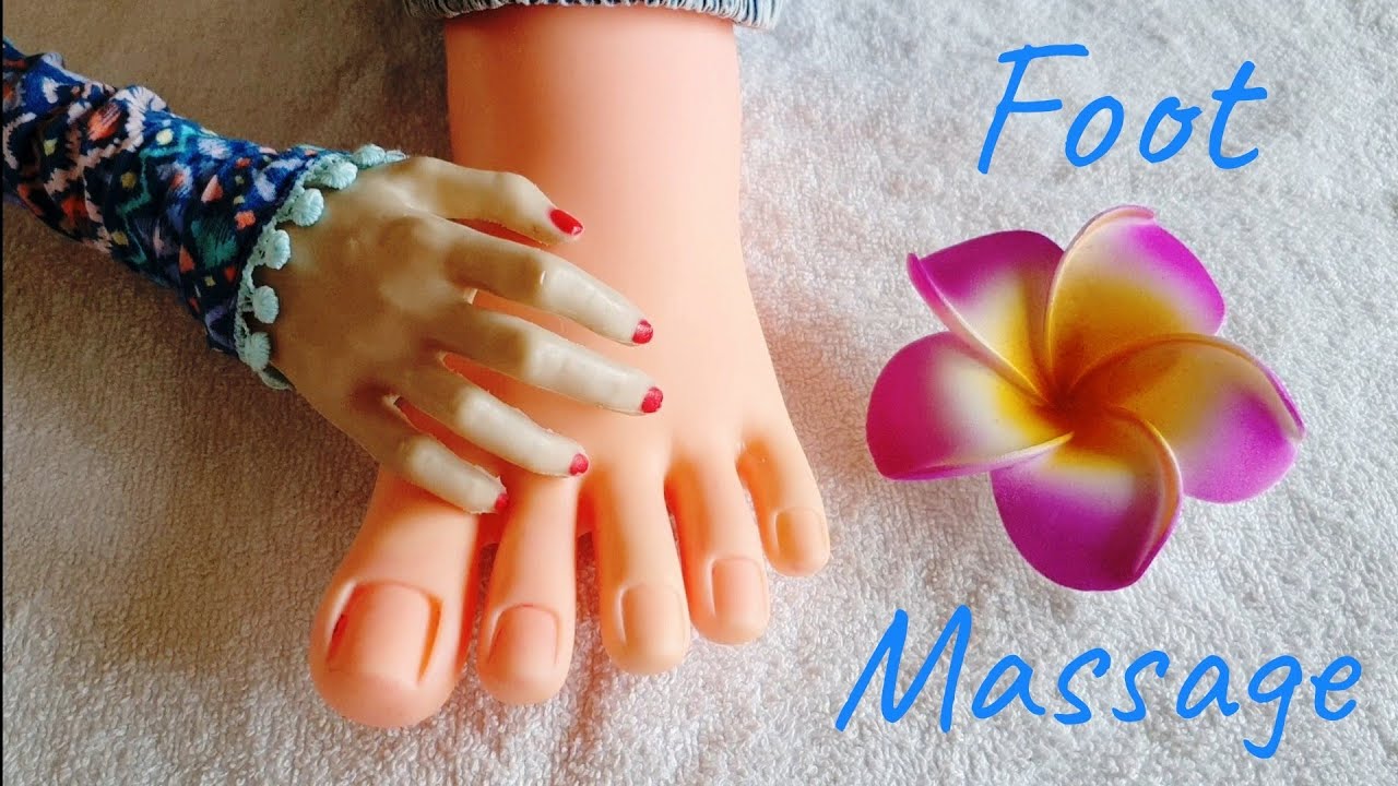 [ ASMR ] - Roleplay - 🌸🦶 FOOT MASSAGE 🦶