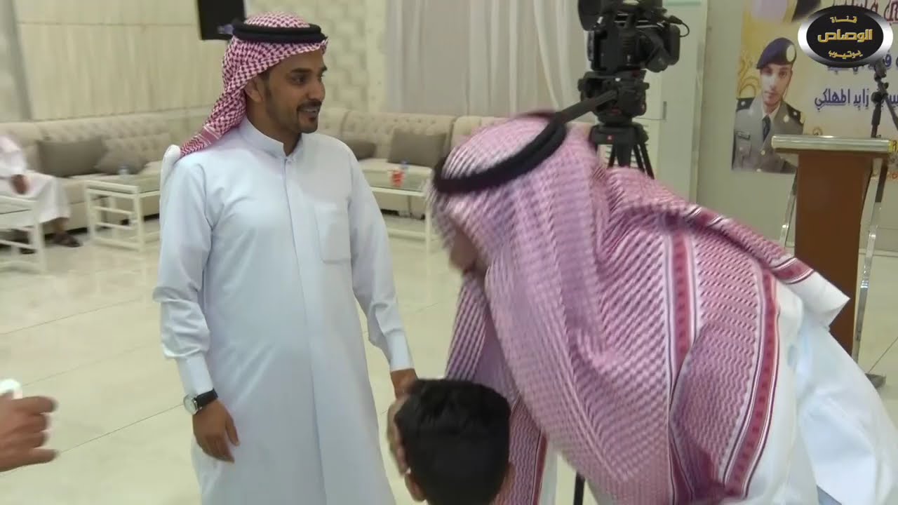 حفل زايد حميد المهلكي وخلف عواض المهلكي بتكريم الملازم حميد زايد والملازم خالد عواض المهلكي