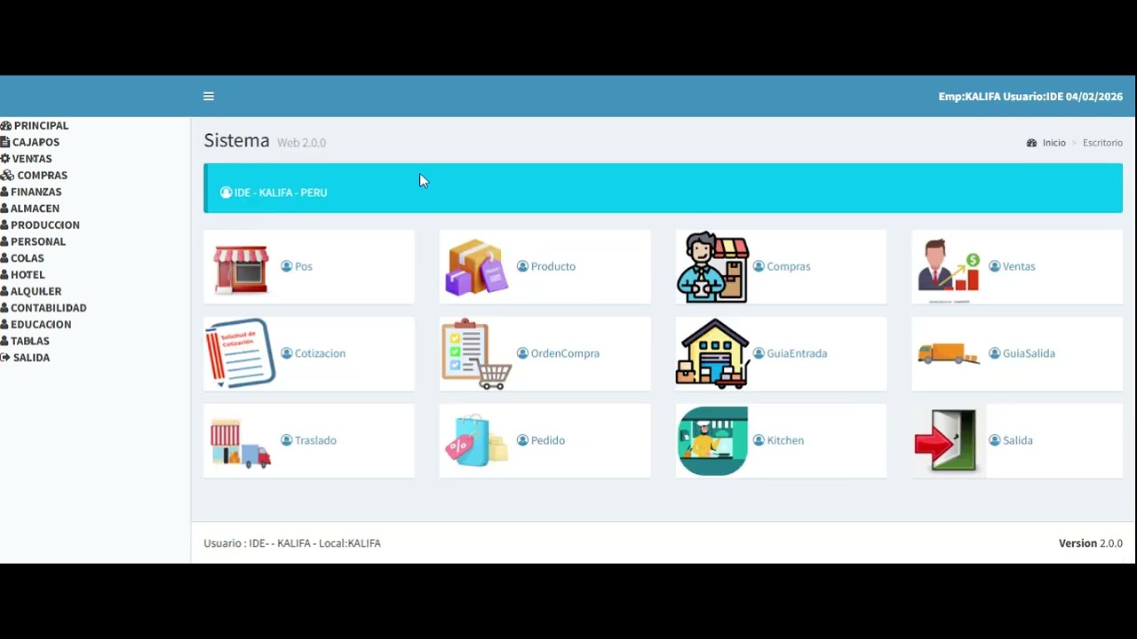 Control de inventario con orionv9