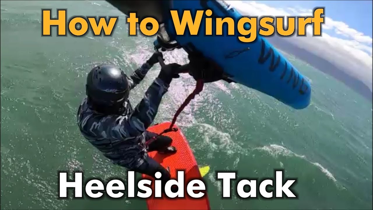 Wingsurfer Heelside Foiling Tack with David Dorn