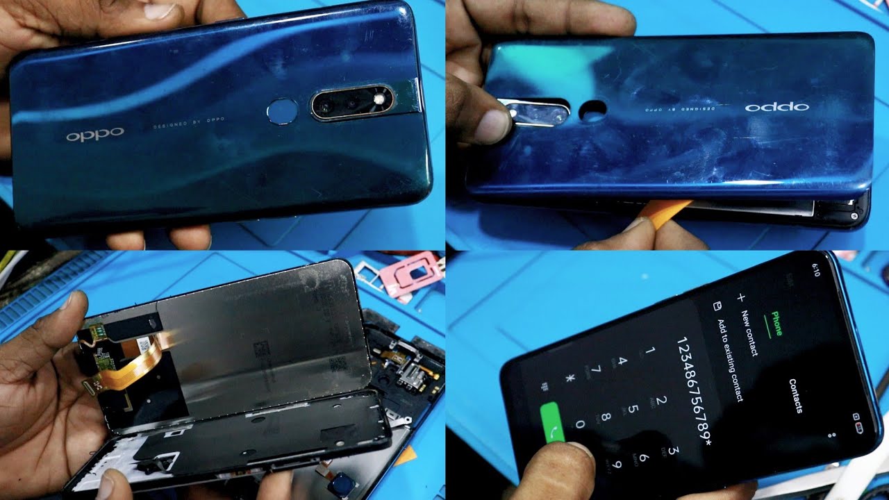 oppo f11 pro display change / oppo f11 pro disassembly / oppo f11 pro back cover open