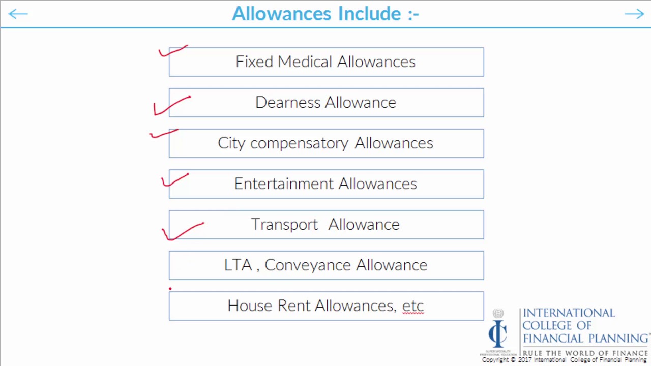 Salary and Allowances