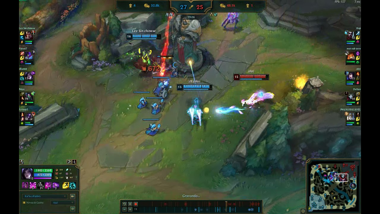 Fast combo Ahri