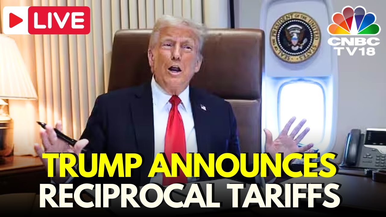 USA LIVE: President Donald Trump Orders Reciprocal Tariffs to Counter Global Trade Barriers | N18G
