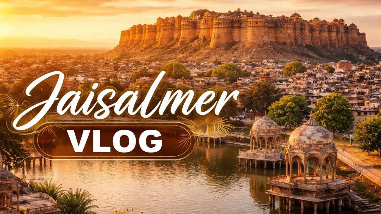 This Golden City Stole My Heart | Jaisalmer Travel Vlog
