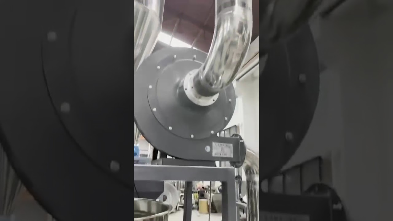 #DiscTypePulverizer# BM500 Disc Type Pulverizer testing PE Rotomolding Resin