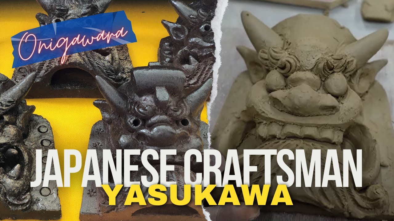 Handcrafted Japanese Onigawara (Gargoyle - Demon Tiles) - Fun Things to Do in Japan - Master Tiler