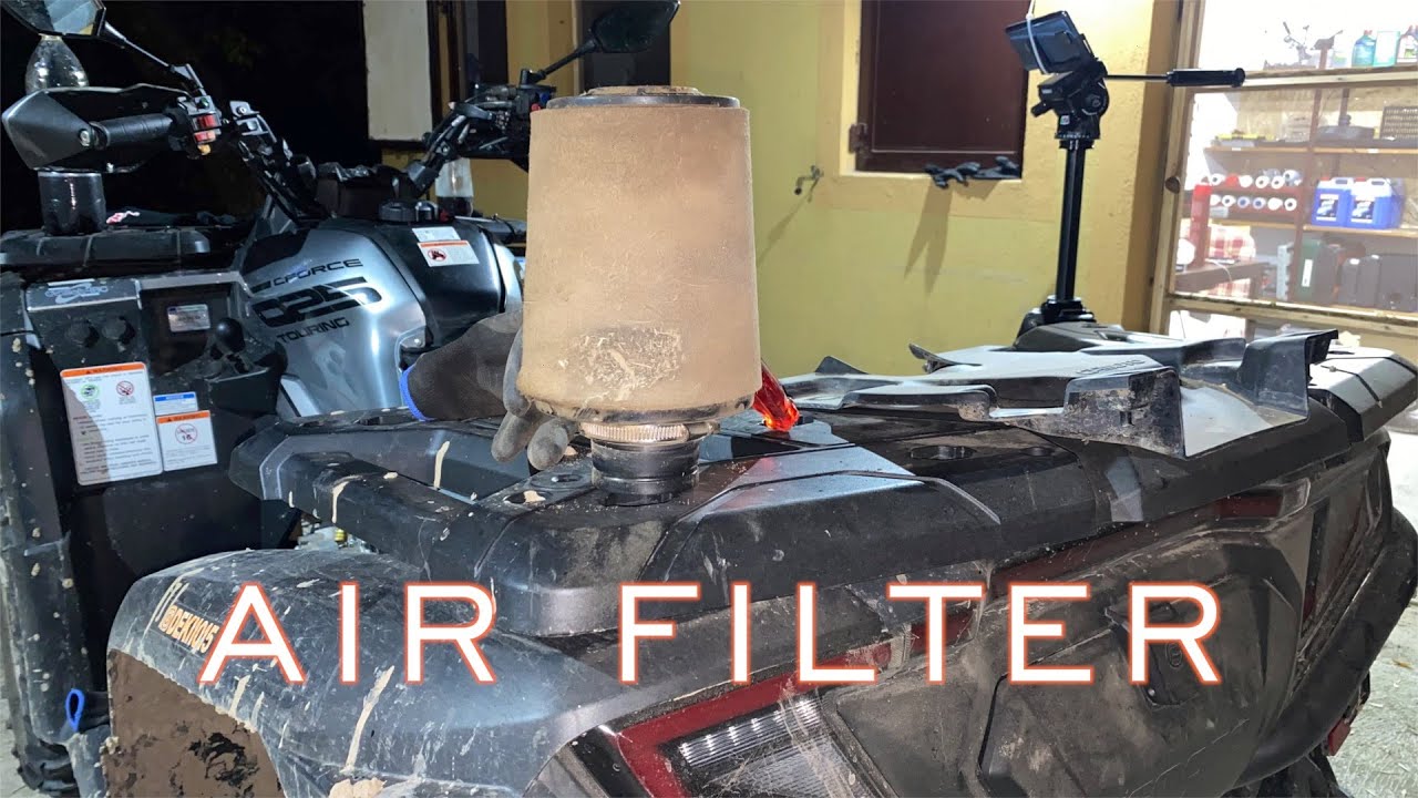CISCENJE VAZDUSNOG FILTERA CFMOTO 450L, 520L & 625