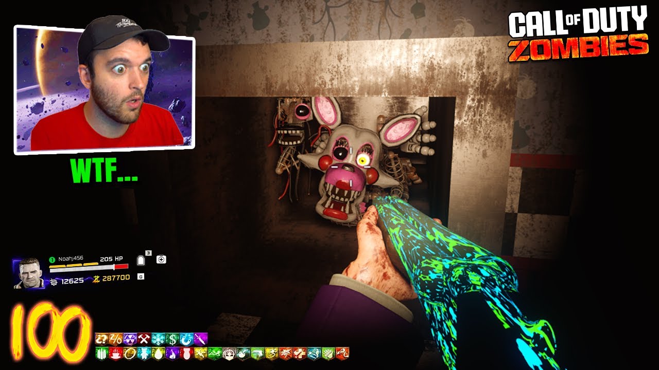 I FOUND THE BEST FIVE NIGHTS AT FREDDY'S ZOMBIES MAP...