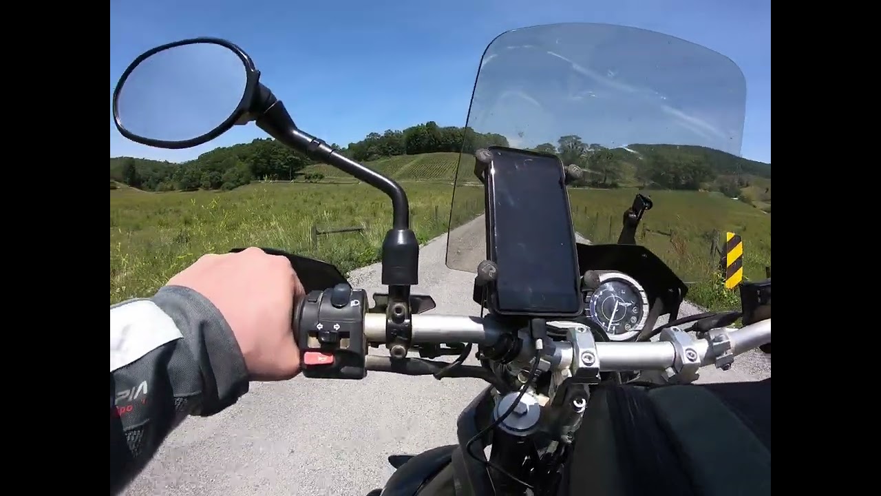 Somewhere off the BRP on a Tiger 800XC Pt1