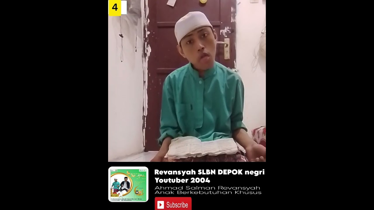 judul baca juz amma sama hafalan surat pendek Salman revansyah Anak berkebutuhan khusus