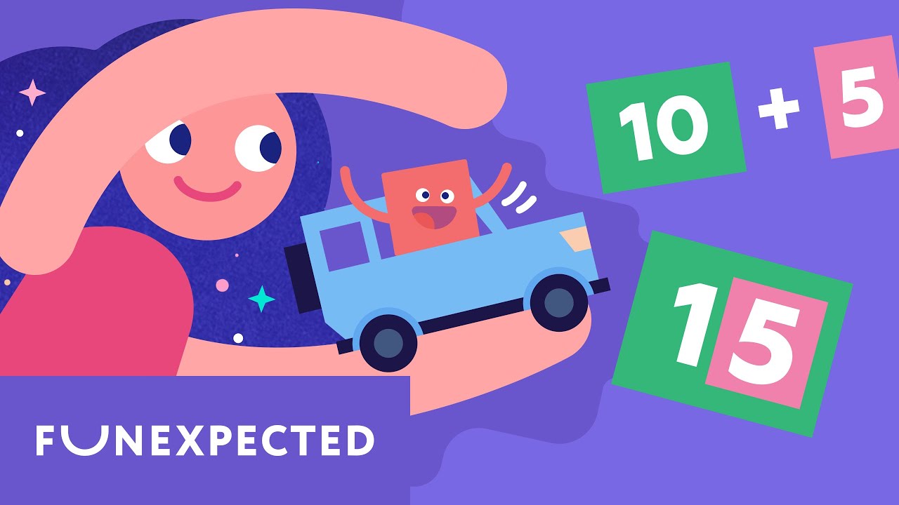 💁 Let&rsquo;s Make Teen Numbers! 🚙 | Crossing 10 | Addition Strategies | Fun Math For Kids