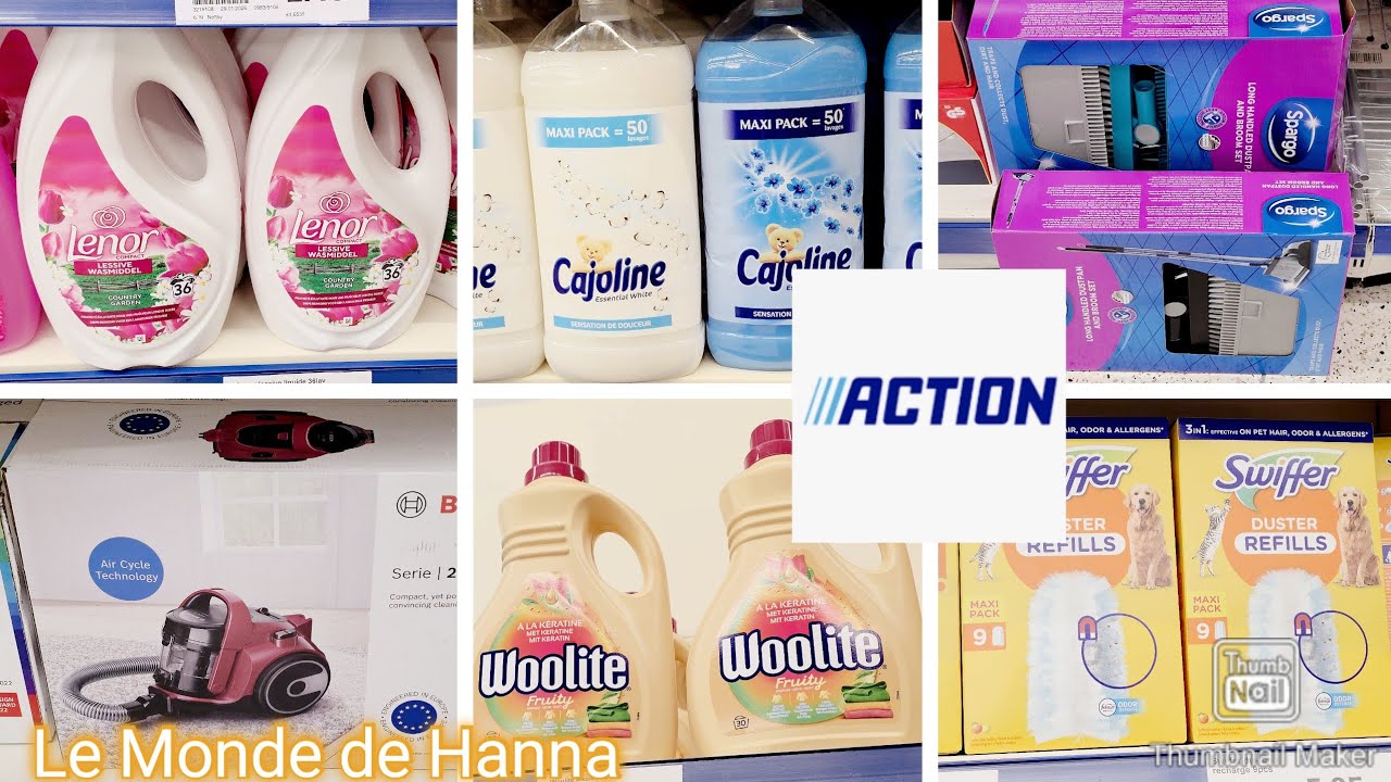 ACTION ARRIVAGE 05-02 PRODUITS D'ENTRETIEN MAISON 🏠 