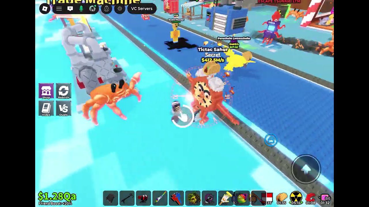 Tictac sahur spawned in sever!