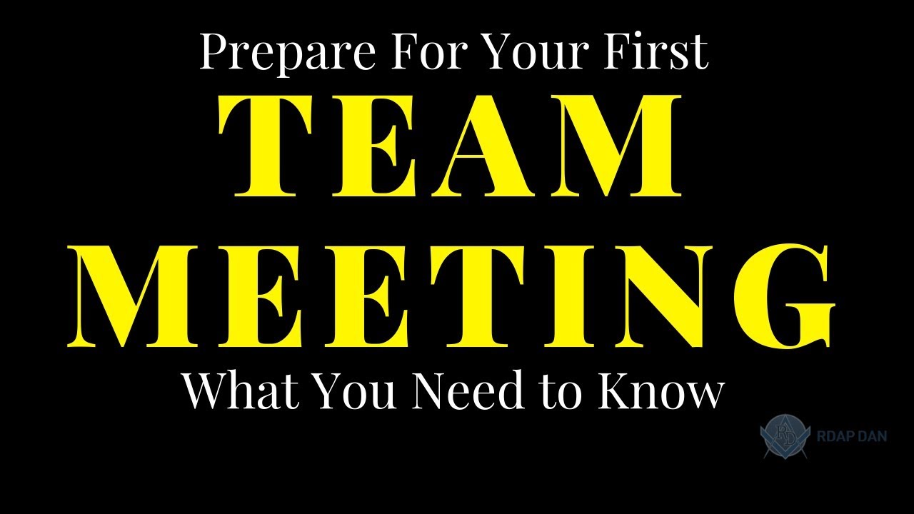 What happens during TEAM? First 30 days in!
