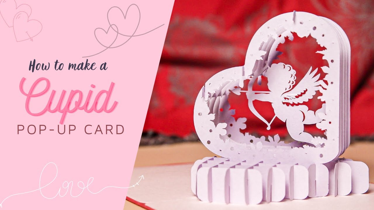 How to make a Cupid pop-up card | Paper Soul Craft