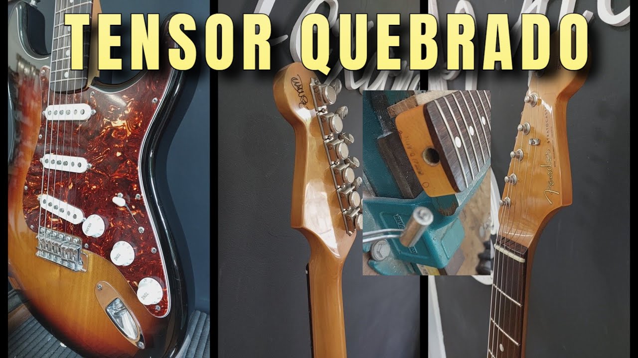 Troca de Tensor - Fender Signature JOHN MAYER